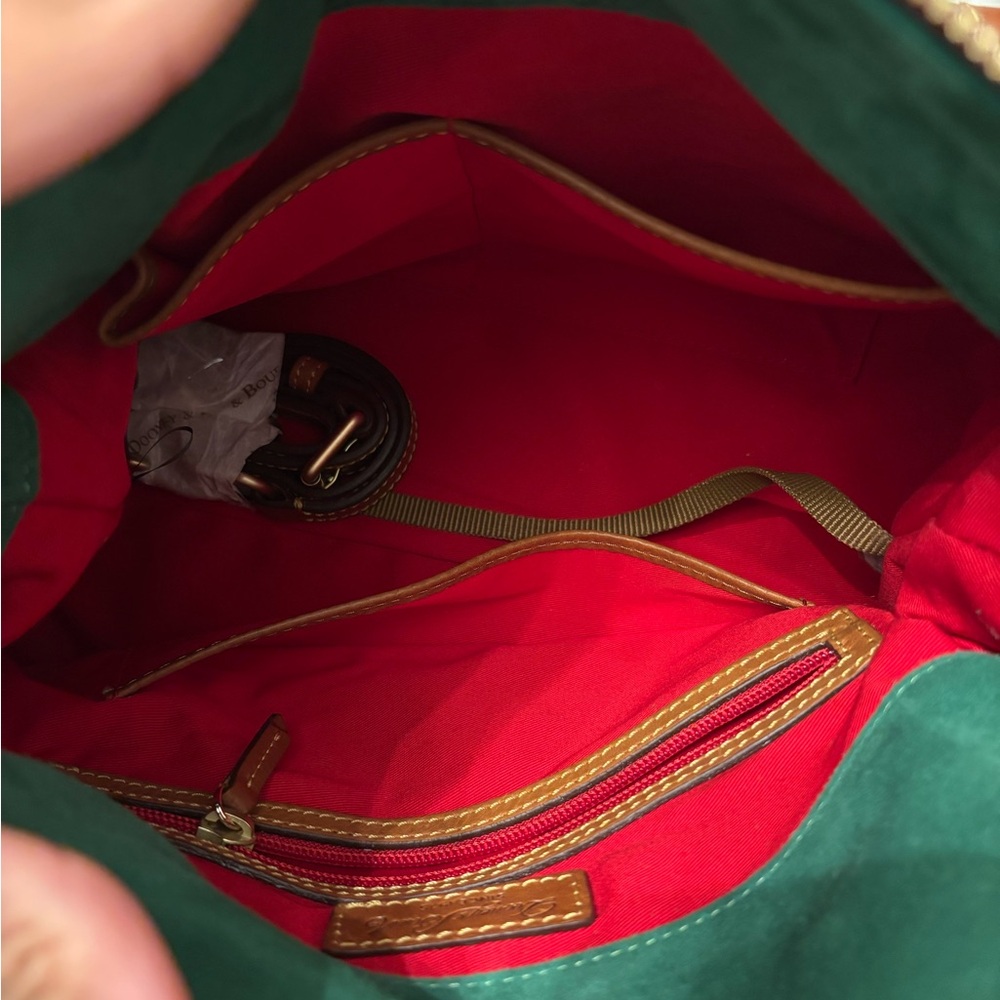 Dooney & Bourke Brown Satchel - Picture 5 of 6